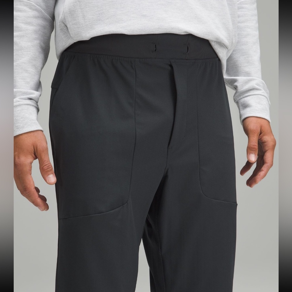 Excellent Lululemon ABC Jogger Warpstreme Regular Obsidian Medium - Picture 4 of 11